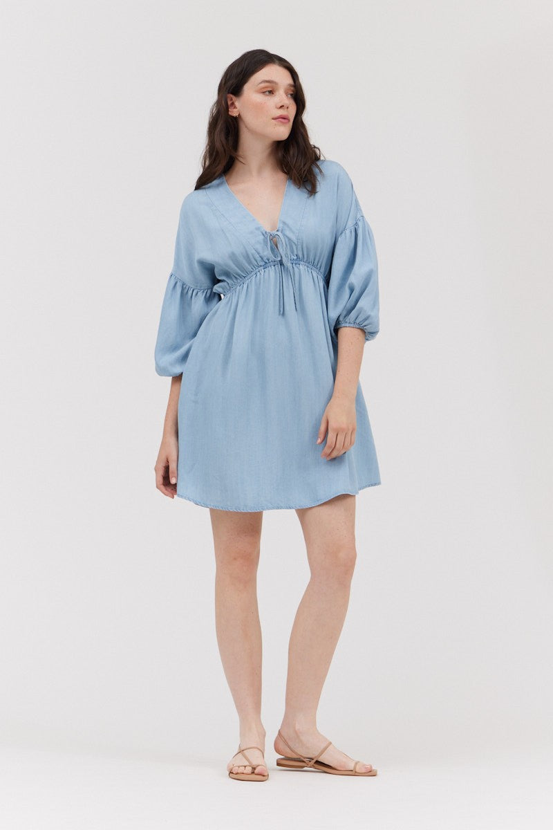 CHAMBRAY DRESS