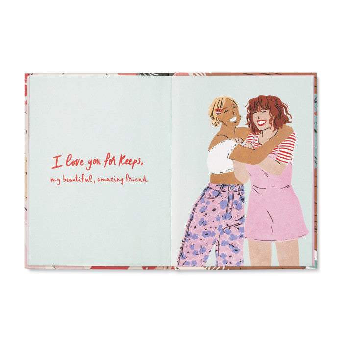 WE'RE FRIENDS FOR KEEPS BOOK