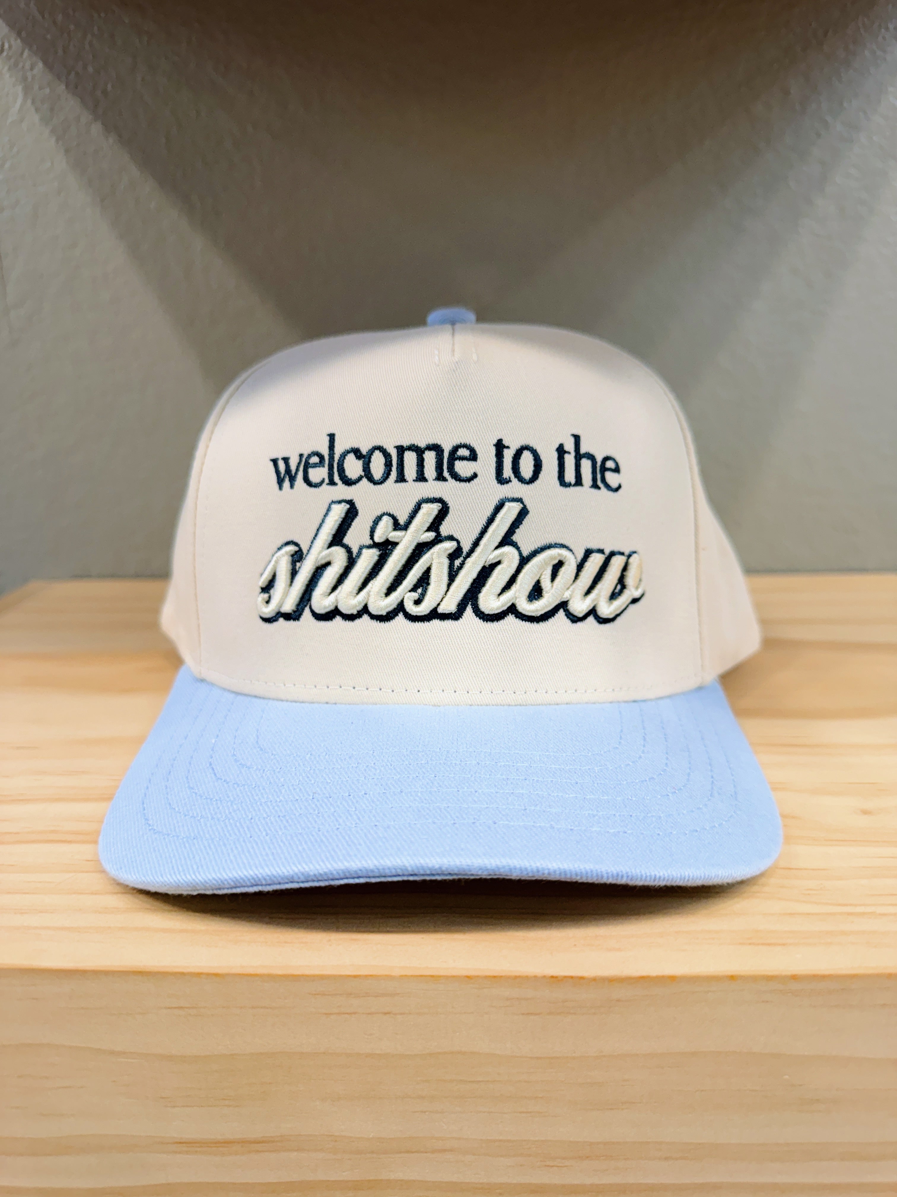 WELCOME TO THE SHITSHOW TRUCKER HAT