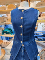DENIM VINTAGE VEST
