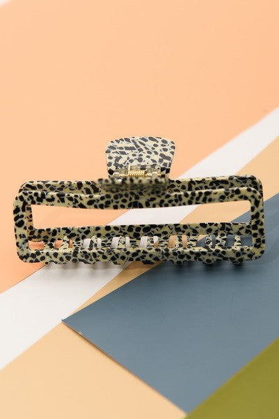 EXTRA LARGE CELLULOSE HAIR CLAW CLIPS