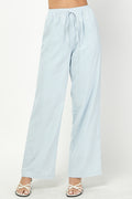 PATTY BLUE LINEN PANT