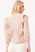 TAYA CREME BLOUSE