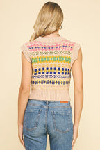 CLASSIC PATTERN SWEATER VEST