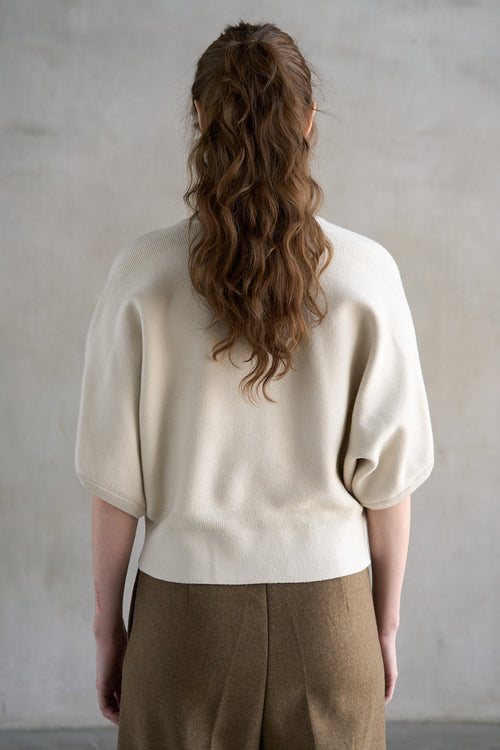 2 BUTTON IVORY CARDIGAN