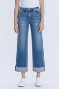 SABRINA HIGH RISE SLIM WIDE JEANS