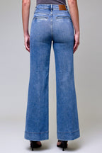 FIONA FLARE MEDIUM WASH JEAN