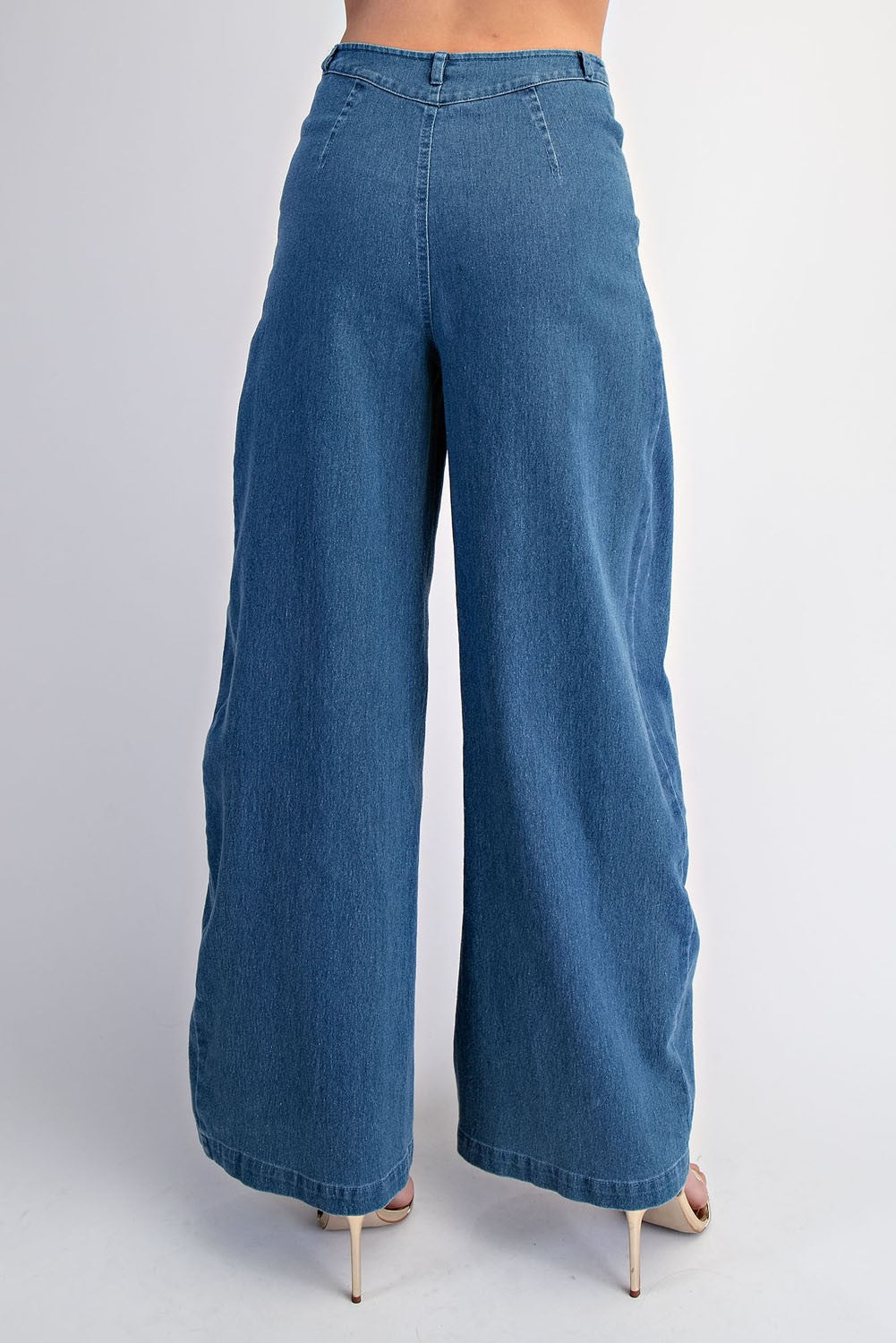 DAISY DENIM PLEAT PANT