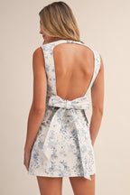FIONA FLORAL TWILL SKORT