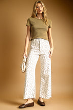 MOCHA SHORT SLEEVE TOP