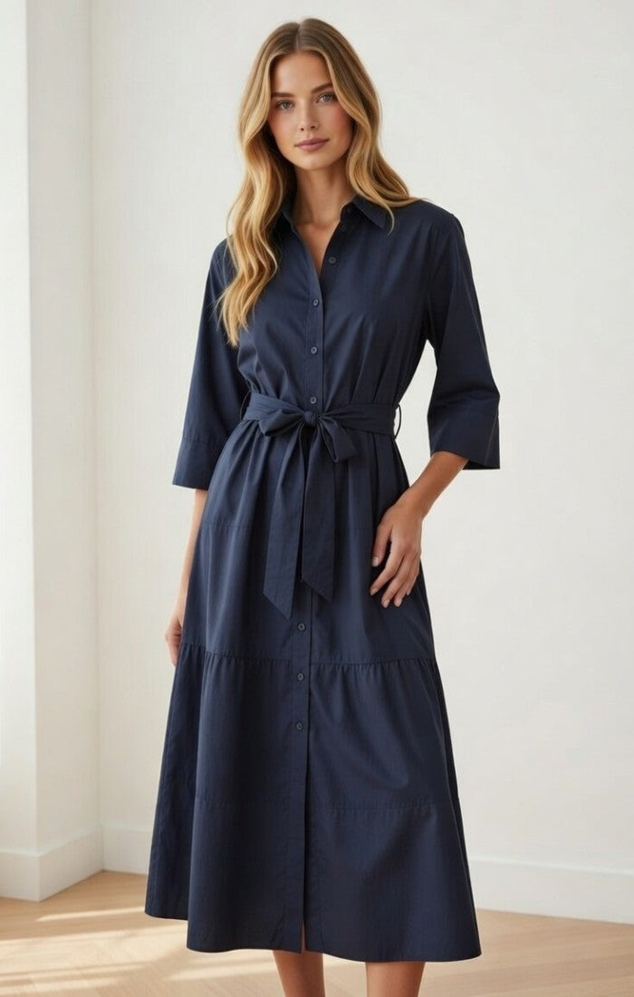 ROSALIND NAVY MAXI DRESS