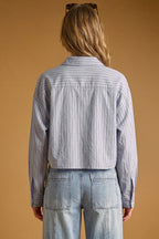 JAYNE TOP (SILVER BLUE)