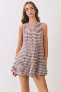 MINI ROMPER (BROWN)