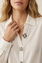 DOTTIE BLOUSE (WHITE)