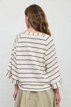STRIPE HENLEY TOP
