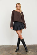 BOXY CARDIGAN