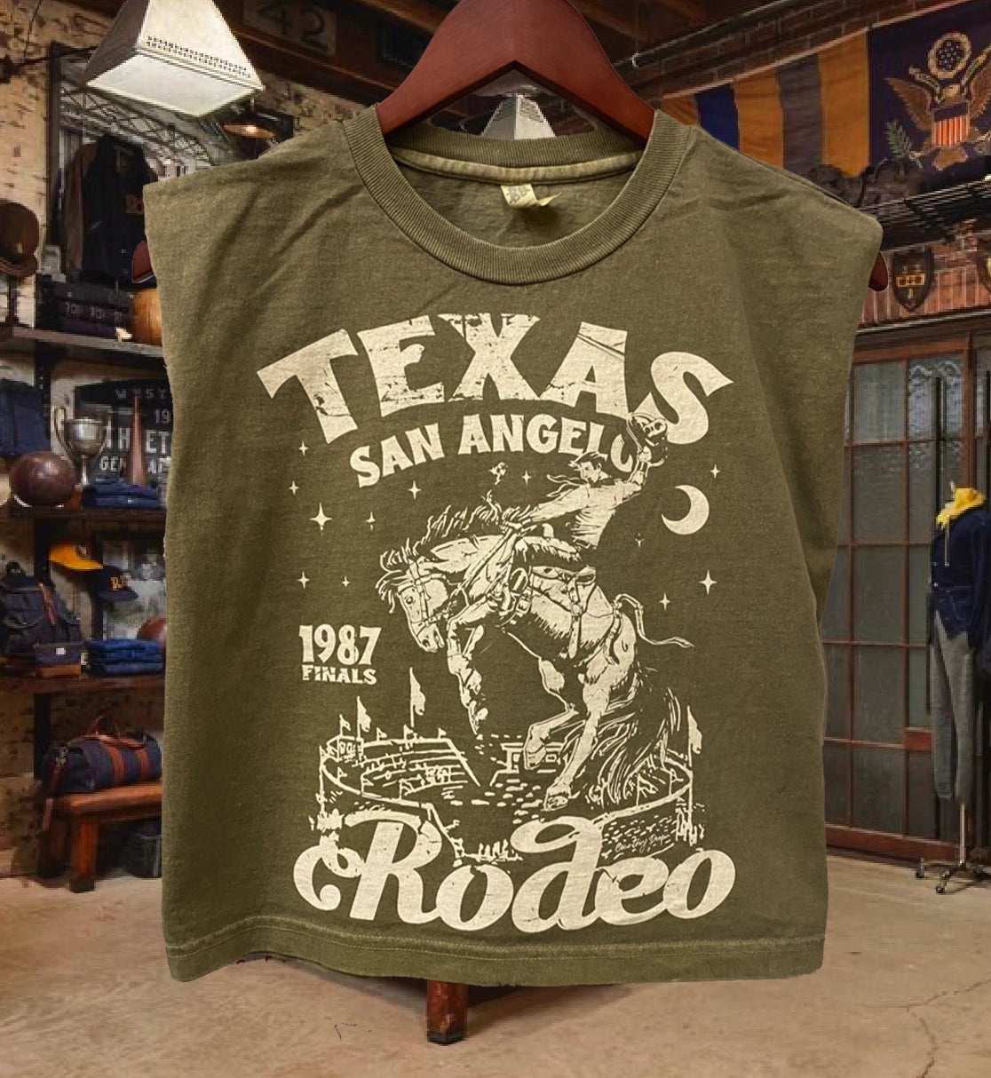SAN ANGELO RODEO FINALS MUSCLE TANK