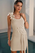 3D FLORAL DRESS