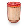 BLOOD ORANGE DAHLIA FLORISH GLASS CANDLE