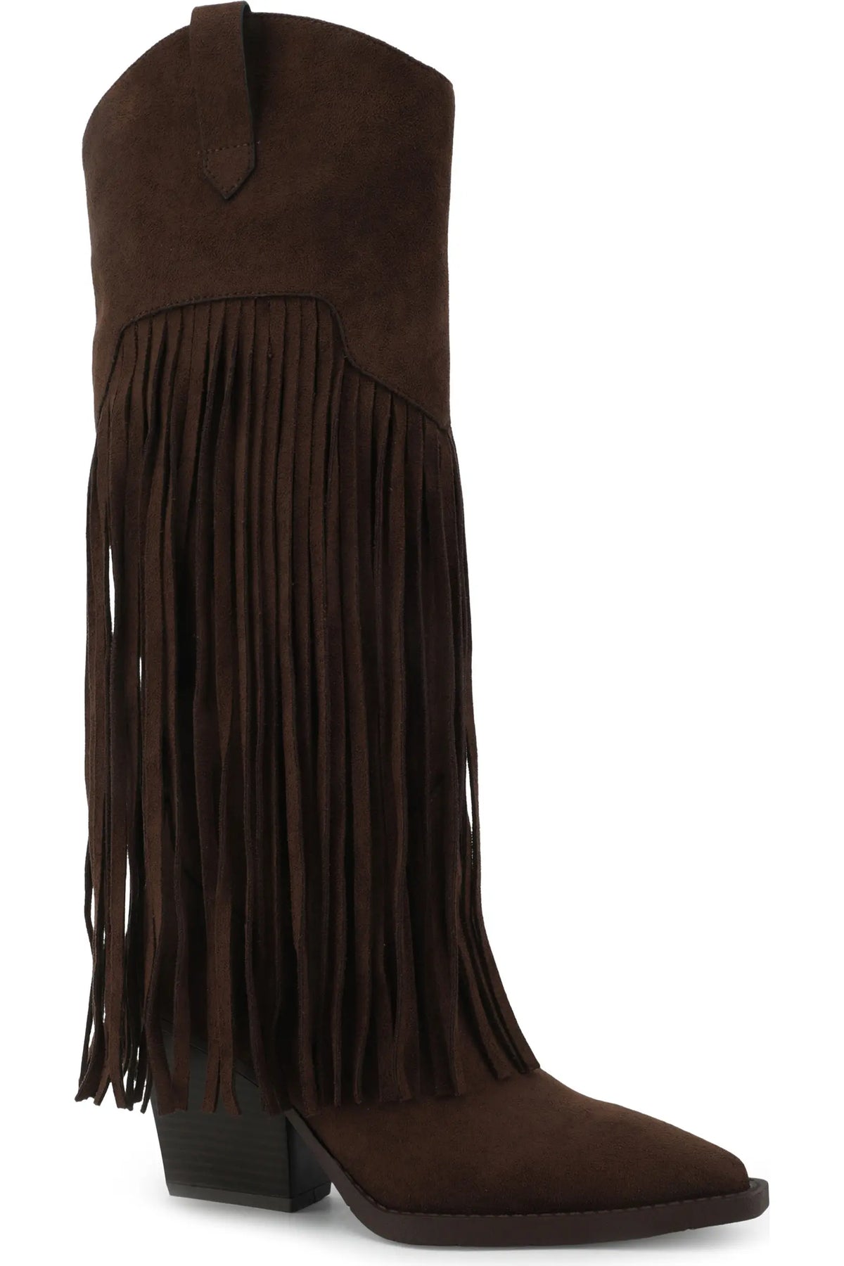 YUMA FRINGE BROWN BOOT