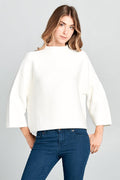 NOT YOUR CASUAL IVORY TOP