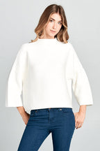 NOT YOUR CASUAL IVORY TOP