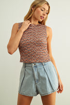MIRANDA COLOR KNIT TOP