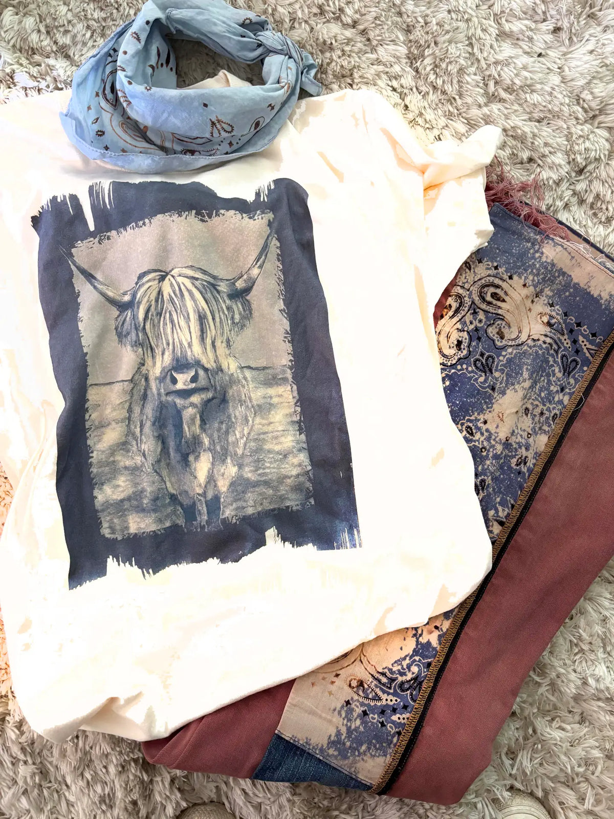 HIGHLAND COW TEE