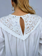 BUBBLE SLEEVE SHIRT