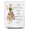 AGING GRACEFULLY TEA TOWEL