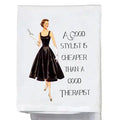 A GOOD STYLISH TEA TOWEL
