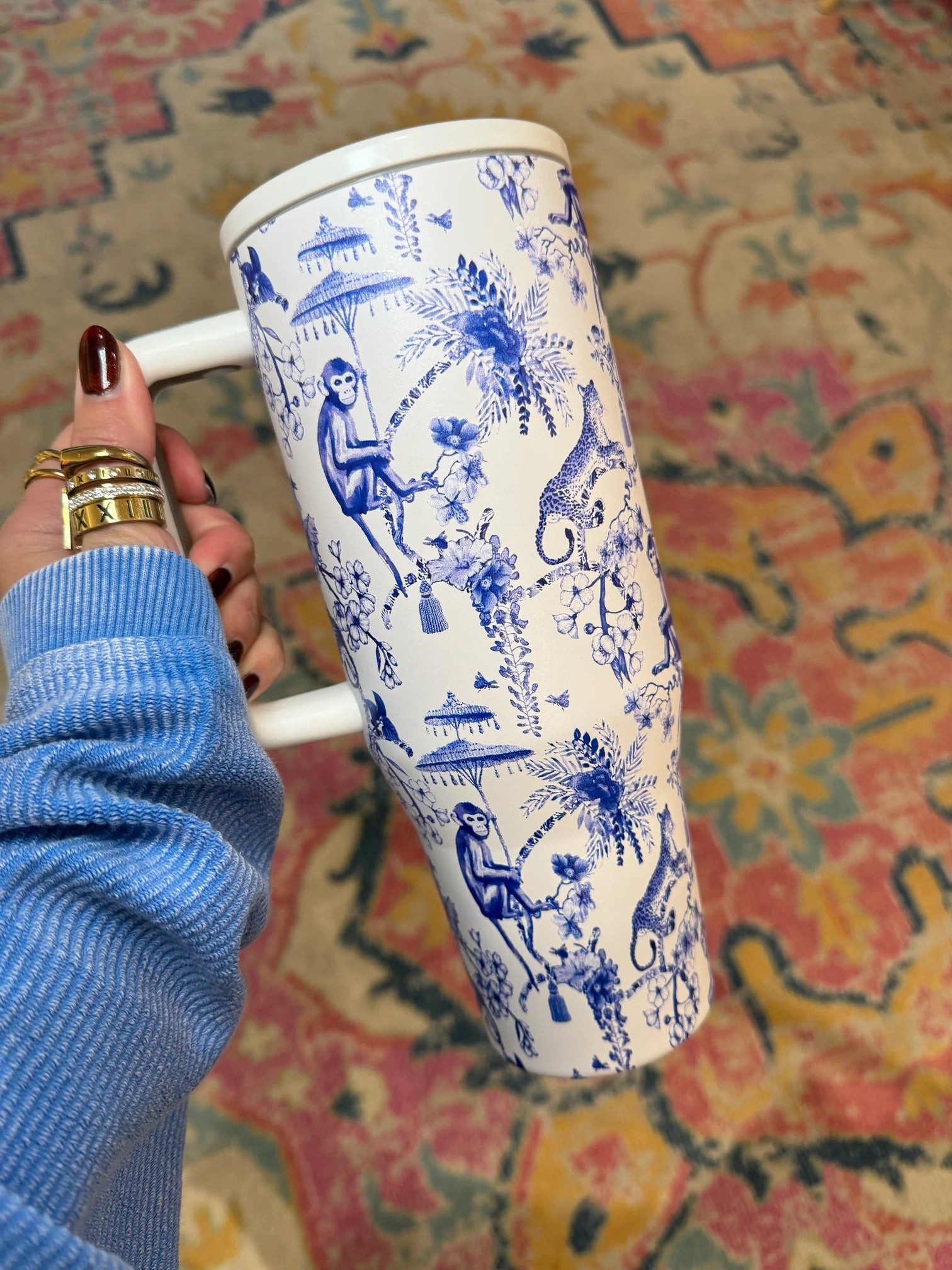 BLUE EYED MONKEY 40oz TUMBLER