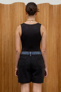 SLEEVELESS FITTED TANK
