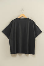 OVERSIZED CREW NECK T-SHIRT