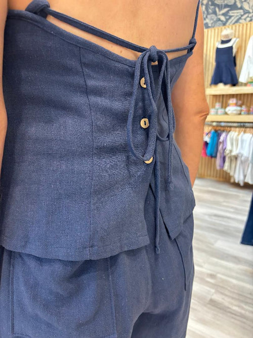 LINEN BLUE SET