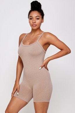 FITTED BIKER SHORT SET