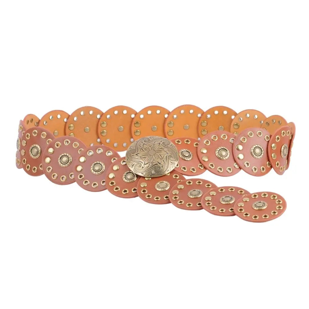 CIRCLE TAN BELT