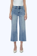 BAYEAS LIGHT WASH HIGH RISE WIDE LEG JEAN