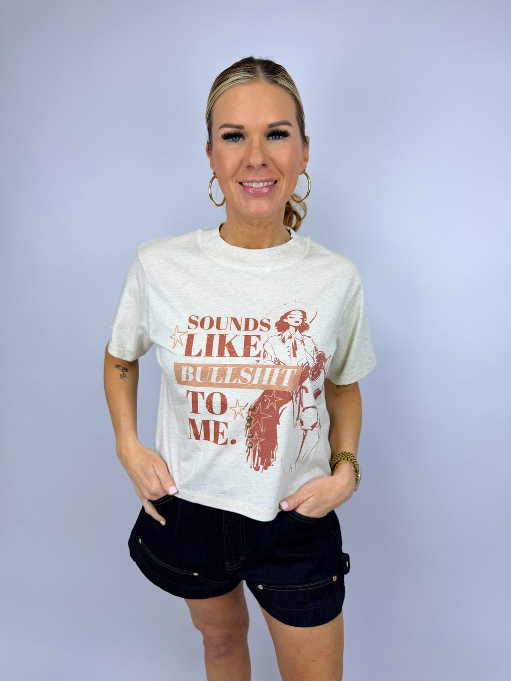 SOUNDS LIKE BULLSHIT TO ME TEE