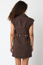 CHOCOLATE FREYA DRESS