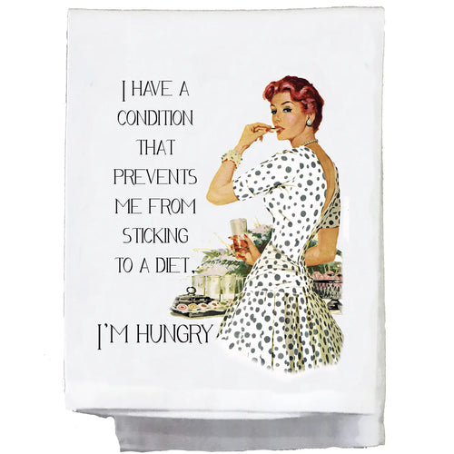 I HAVE A CONDITION TEA TOWEL