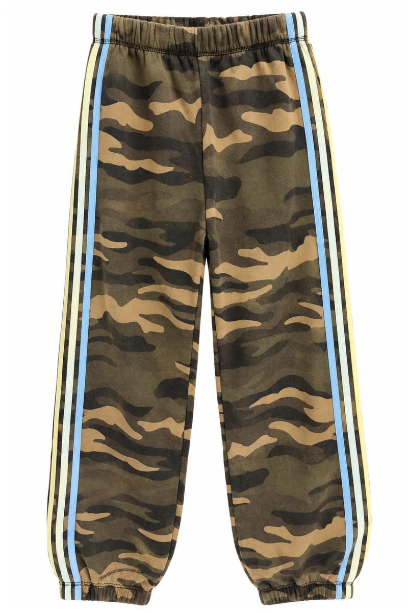 ALPINE CAMO JOGGER PANT W/ TWILL STRIPES