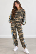 ALPINE CAMO JOGGER PANT W/ TWILL STRIPES