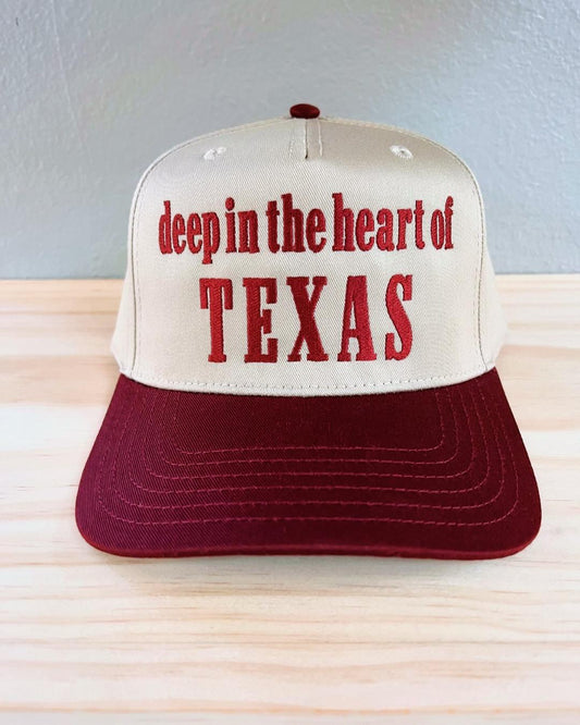 DEEP IN THE HEART OF TEXAS TRUCIKER HAT