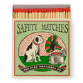 SAFETY MATCHES DOG AND GRAMAPHONE