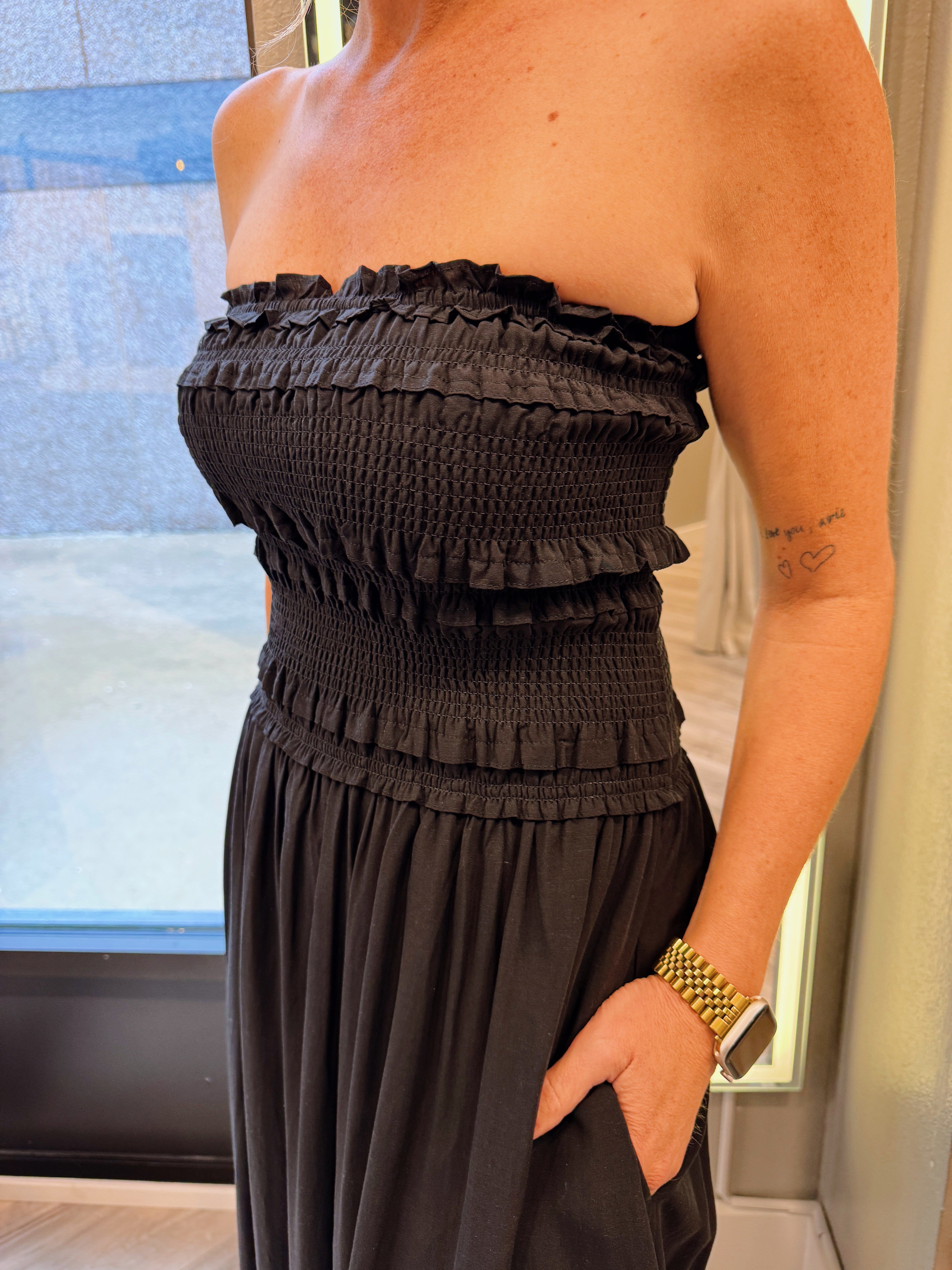 SETTING SAIL MIDI DRESS