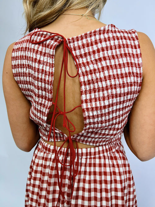 APPLE MIDI DRESS