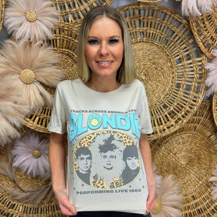 BLONDIE 1982 LIVE TEE