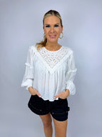 BUBBLE SLEEVE SHIRT