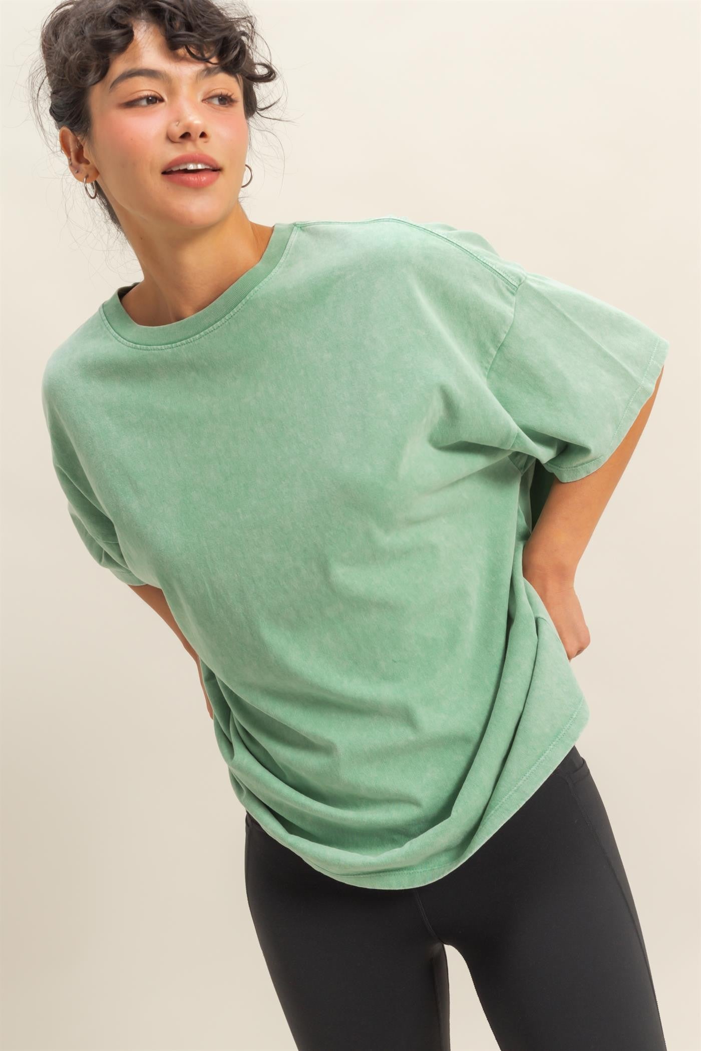 MINERAL WASH TEE